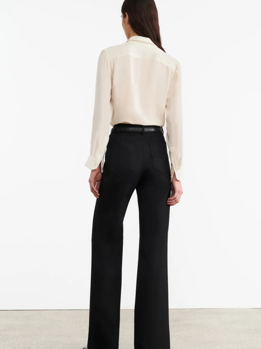 Nili Lotan Christophe Wool Pant - Size 12 - Picture 4 of 12